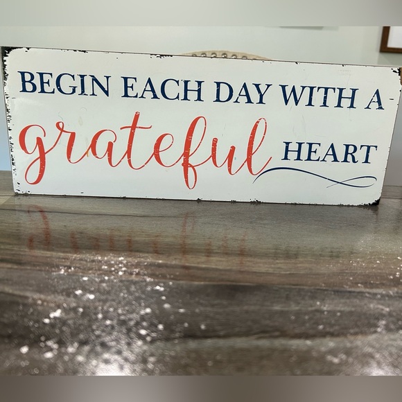 Grateful Heart- Block Style Home Decor - Picture 2 of 3